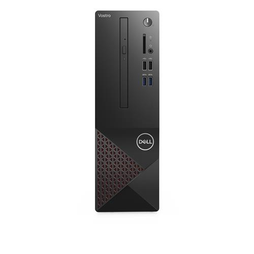 DELL Vostro 3681 i3-10100 SFF 10th gen Intel Core i3 8 GB DDR4-SDRAM 256 GB SSD Windows 10 Pro PC Black Red