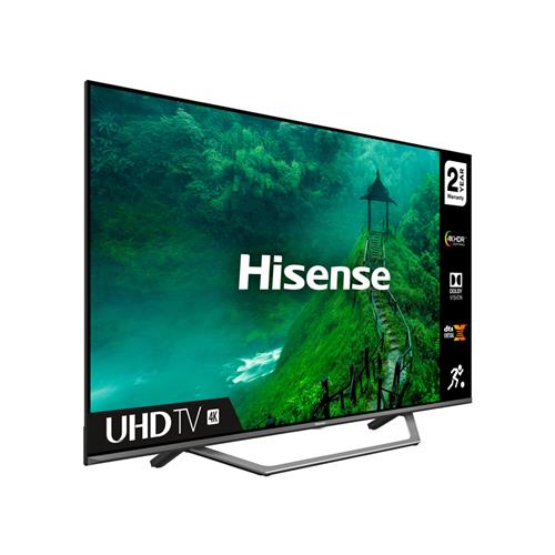 Hisense 55AE7400FTUK (2020) LED HDR 4K Ultra HD Smart TV, 55 inch with Freeview Play, Black