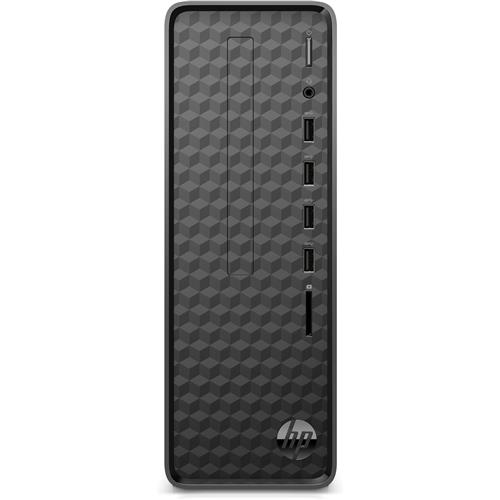 HP Slim S01-aF1000na Desktop PC, Intel Celeron Processor, 4GB RAM, 1TB HDD, Jet Black
