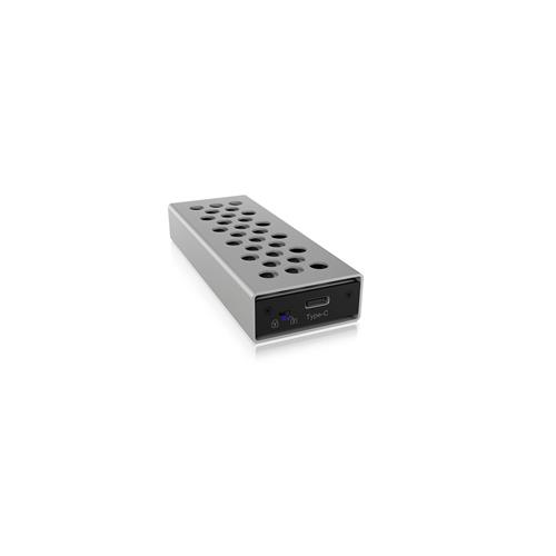 ICY BOX IB-1825M-C31 SSD enclosure Aluminium Black M.2