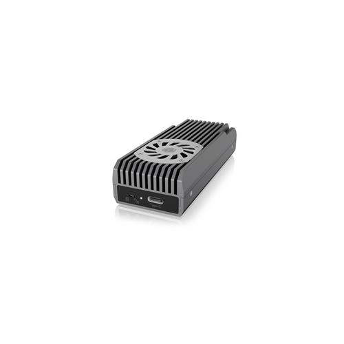 ICY BOX IB-1922MF-C32 storage drive enclosure SSD enclosure Anthracite Black M.2