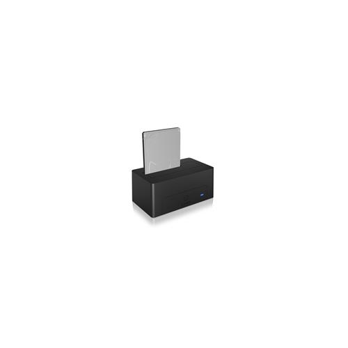 ICY BOX IB-1121-C31 storage drive docking station USB 3.2 Gen 2 (3.1 Gen 2) Type-C Anthracite Black