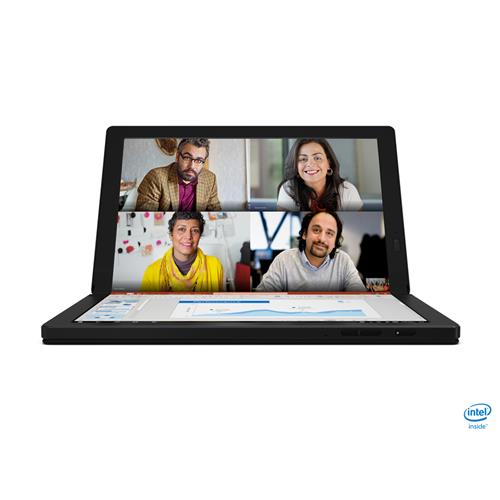 Lenovo ThinkPad X1 Fold Hybrid (2-in-1) 33.8 cm (13.3&quot;) 2048 x 1536 pixels Touchscreen Intel Core with Intel Hybrid Technology 8 GB LPDDR4x-SDRAM 512 GB SSD Wi-Fi 6 (802.11ax) Windows 10 Pro Black