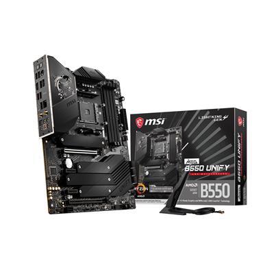 MSI MEG B550 UNIFY motherboard AMD B550 Socket AM4 ATX