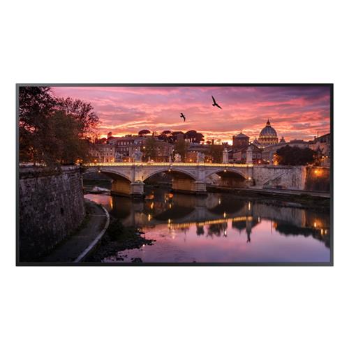 Samsung QB50R Digital signage flat panel 127 cm (50") 4K Ultra HD Black Built-in processor Tizen 4.0