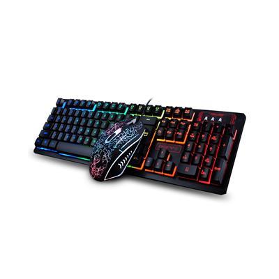 TACTUS BACKLIT KEYBOARD AND MOUSE BLK