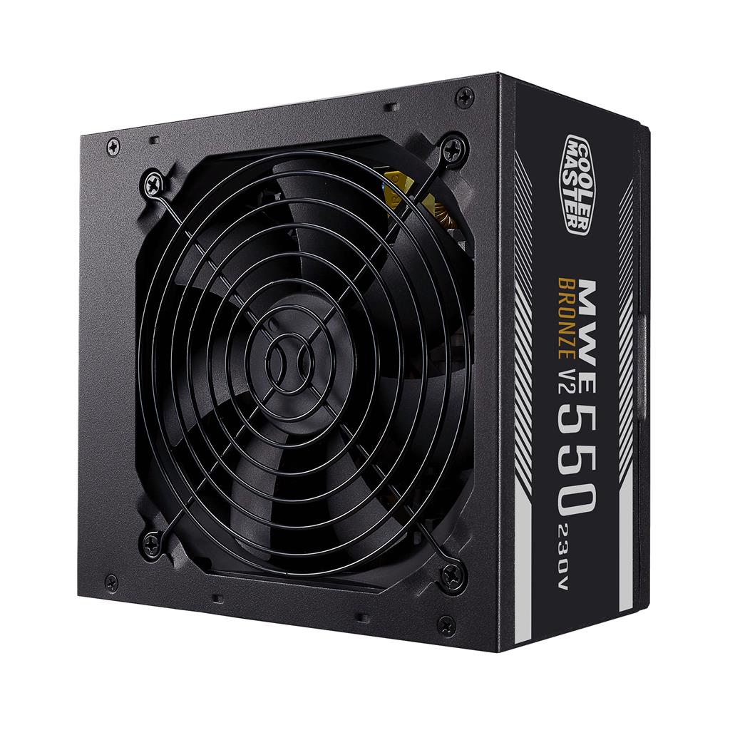 Cooler Master Mwe 550 Bronze 230V V2 Power Supply Unit 550 W 24-Pin Atx Atx Black-image