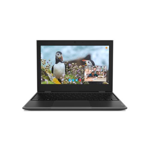 Lenovo 100e Notebook 29.5 cm (11.6&quot;) 1366 x 768 pixels 4 GB DDR4-SDRAM 64 GB eMMC Wi-Fi 6 (802.11ax) Windows 10 Pro Black