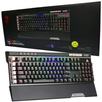 Marvo KG965G keyboard USB QWERTY UK English Black