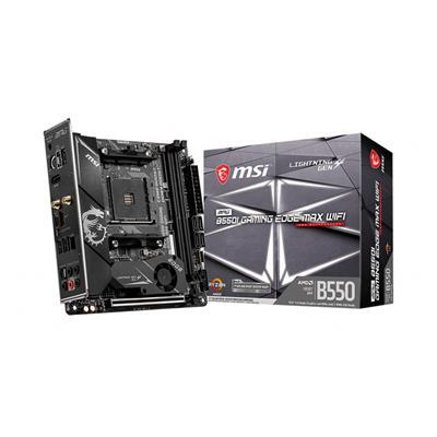 MSI MPG B550I GAMING EDGE MAX WIFI motherboard AMD B550 Socket AM4 mini ITX