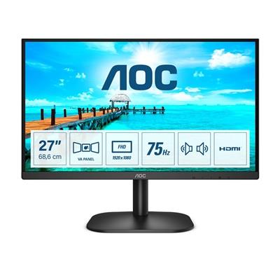 AOC B2 27B2AM LED display 68.6 cm (27") 19220 x 1080 pixels Full HD Black