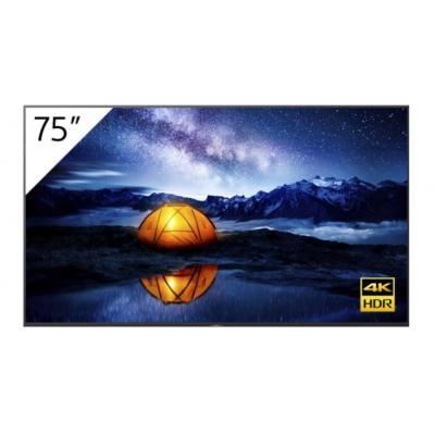 Sony FW-75BZ40H signage display Digital signage flat panel 190.5 cm (75&quot;) LCD 4K Ultra HD Black Android 9.0