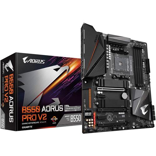 Gigabyte B550 AORUS PRO V2 motherboard AMD B550 Socket AM4 ATX