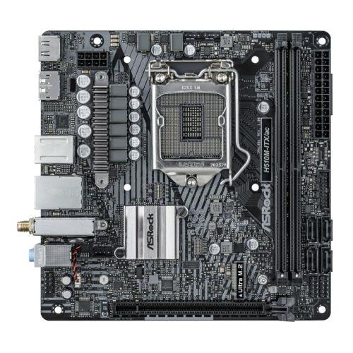 ASRock H510M-ITX/ac Intel Socket 1200 Mini ITX HDMI/DisplayPort M.2 USB 3.2 Gen1 WiFI Motherboard