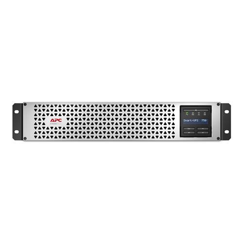 APC Smart-UPS Line Interactive 750VA Lithium-ion Rack/Tower 2U 230V 6x IEC C13 outlets SmartConnect Port+SmartSlot Short Depth AVR LCD