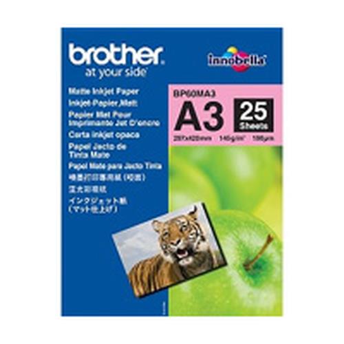 Photos - Office Paper Brother BP60MA3 printing paper A3  Matte 25 sheets White (297x420 mm)