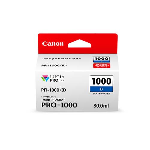 Original Canon PFI-1000B Blue Ink Cartridge