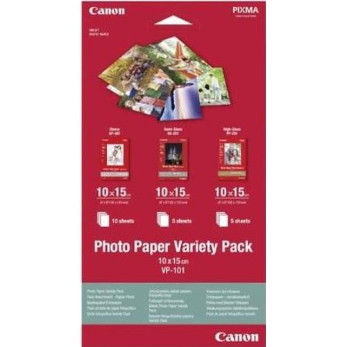 Photos - Other consumables Canon VP-101 Photo Paper Variety Pack 4x6 - 20 Sheets 0775B078 
