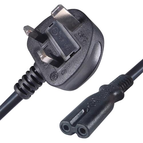 Photos - Cable (video, audio, USB) DP Building Systems connektgear 10m UK Mains Power Cable UK Plug to C7  Socket 27-00 (Figure 8)