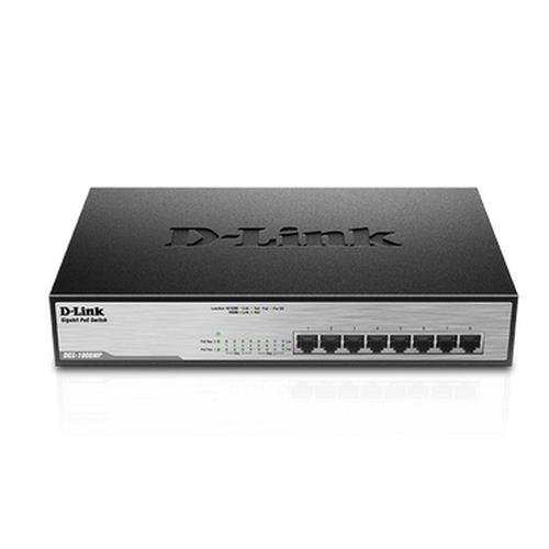 D-Link 8-Port Desktop Gigabit PoE+ Switch
