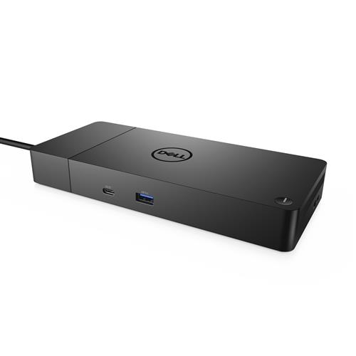 Photos - Card Reader / USB Hub Dell WD19S-180W Wired USB 3.2 Gen 2  Type-C Black -WD19S180 (3.1 Gen 2)