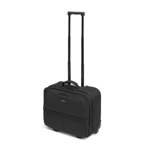 DICOTA Multi Roller. Case type: Sleeve case Maximum screen size: 39.6 cm (15.6") Number of compartments: 1 Number of front pockets: 1 Carrying handle(s). Weight: 2.4 kg. Surface coloration: Monochromatic