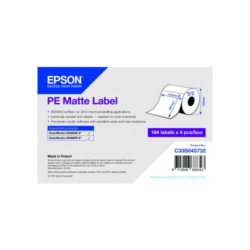 Photos - Office Paper Epson C33S045732 Self-adhesive printer label Die-cut label Inkjet Acrylic 