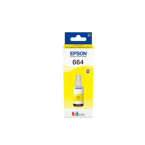 Epson 664 Ecotank Yellow ink bottle (70ml) Yellow Epson EcoTank L555 EcoTank L355 EcoTank ET-4550 EcoTank ET-4500 EcoTank ET-3600 EcoTank ET-2650 EcoTank... Grey 70 ml Indonesia