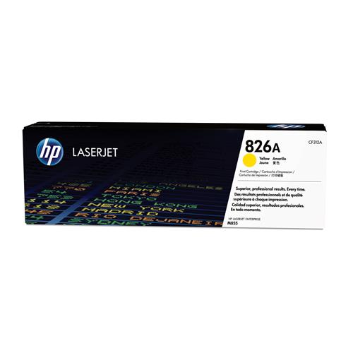 HP 826A Yellow Original LaserJet Toner Cartridge