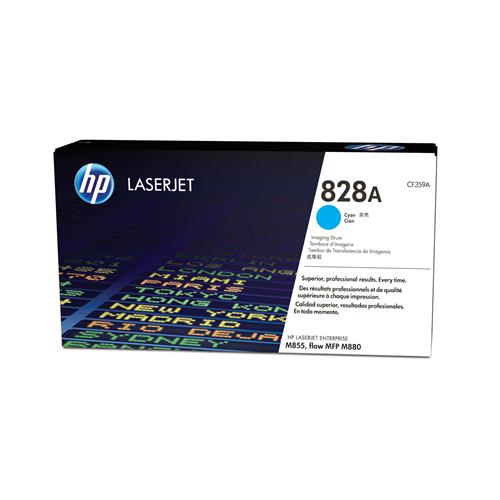 HP 828A HP 828 toner cartridges work with: HP LaserJet Enterprise Flow M830 M880 HP LaserJet Enterprise... 1 pc(s) 30000 pages Laser printing Cyan Black