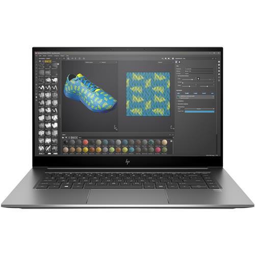 HP ZBook Studio G7 i9-10885H Mobile workstation 39.6 cm (15.6&quot;) 4K Ultra HD Intel Core i9 32 GB DDR4-SDRAM 512 GB SSD NVIDIA Quadro T2000 Wi-Fi 6 (802.11ax) Windows 10 Pro for Workstations Grey