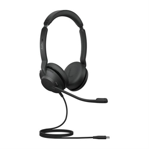 Jabra Evolve2 30 USB-C UC Stereo. Product type: Headset. Connectivity technology: Wired. Recommended usage: Office/Call center. Headphone frequency: 20 - 20000 Hz. Cable length: 1.5 m. Weight: 125 g. Product colour: Black