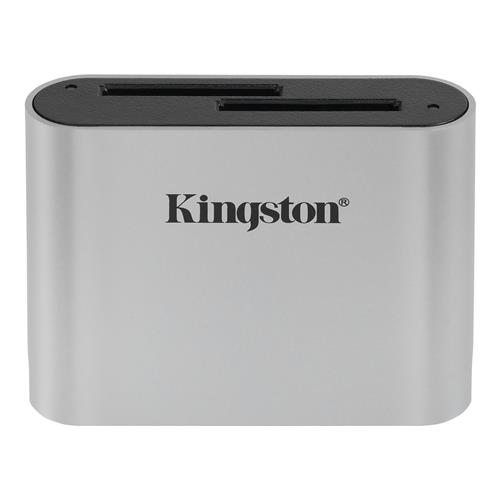 Kingston Technology USB3.2 Gen1 Workflow Dual-Slot SDHC/SDXC UHS-II Card Reader