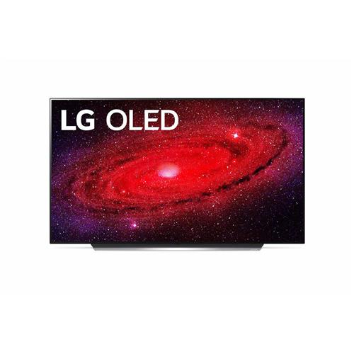LG OLED55CX5LB (2020) OLED HDR 4K Ultra HD Smart TV, 55 inch with Freeview HD/Freesat HD, Dolby Atmos Sound & Alpine Stand, Light Silver