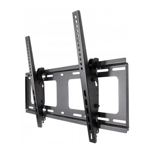 Manhattan TV & Monitor Mount Wall Tilt 1 screen Screen Sizes: 37-65" Black VESA 200x200 to 600x400mm Max 80kg LFD Lifetime Warranty