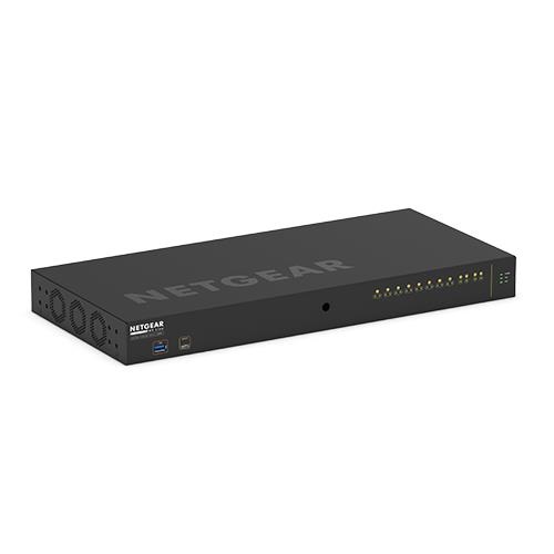 NETGEAR M4250-10G2XF-PoE+ Managed L2/L3 Gigabit Ethernet (10/100/1000) Power over Ethernet (PoE) 1U Black