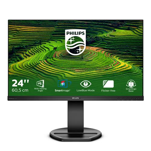 Philips B Line LCD monitor 241B8QJEB/00 60.5 cm (23.8") 1920 x 1080 pixels Full HD LCD 5 ms Black