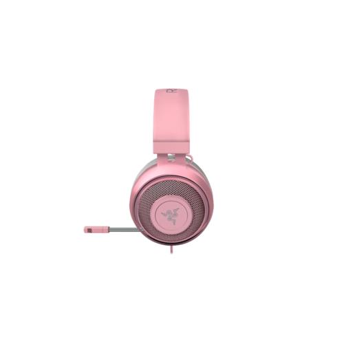 Razer KRAKEN. Product type: Headset. Connectivity technology: Wired. Recommended usage: Gaming. Headphone frequency: 12 - 28000 Hz. Cable length: 1.3 m. Weight: 322 g. Product colour: Pink