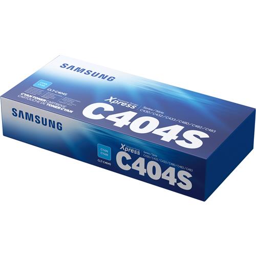 Samsung CLT-C404S Cyan Original Toner Cartridge