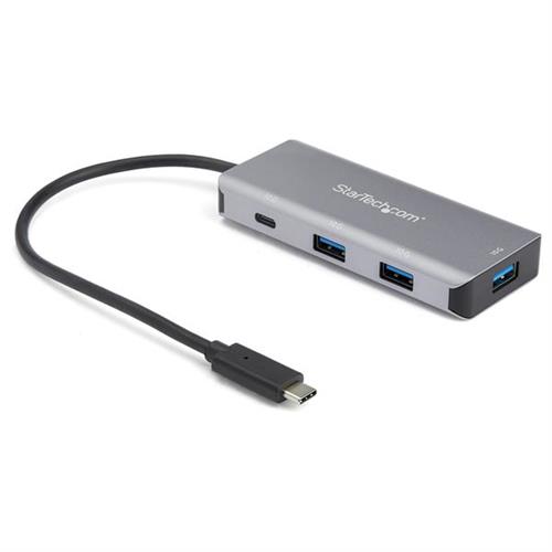 StarTech.com 4 Port USB C Hub w/ 3x USB A & 1x USB C - SuperSpeed 10Gbps USB Type-C 3.1/3.2 Gen 2 Hub - USB Bus Powered - Compact USB-C to USB Adapter Hub - Portable/Laptop Hub - Aluminum~4 Port USB C Hub w/ 3x USB A & 1x USB C - SuperSpeed 10Gbps US