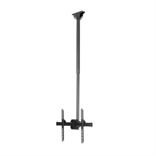 StarTech.com Ceiling TV Mount - 3.5' to 5' Pole 50 kg 81.3 cm (32") 190.5 cm (75") 200 x 200 mm 600 x 400 mm 1100 - 1600 mm