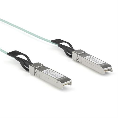StarTech.com Dell EMC AOC-SFP-10G-2M Compatible 2m/6.5ft 10G SFP+ to SFP+ AOC Cable - 10GbE SFP+ Active Optical Fiber - 10Gbps SFP Plus/Mini GBIC/Transceiver Module Cable - Z9100 ~Dell EMC AOC-SFP-10G-2M Compatible 2m/6.5ft 10G SFP+ to SFP+ AOC Cable