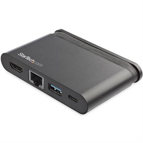 StarTech.com USB C Multiport Adapter - Portable USB-C Dock with 4K HDMI - 100W PD 3.0 Pass-Through 1x USB-A 1x USB-C GbE - Thunderbolt 3 & USB Type-C Laptop Travel Dock - Mac & Windows