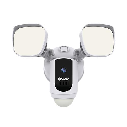 Swann Smart Floodlight Security Camera Full HD 1080p - White