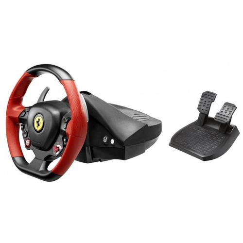Thrustmaster Ferrari 458 Spider Black Red USB Steering wheel + Pedals Xbox One