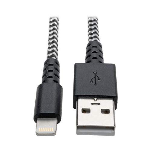 Photos - Cable (video, audio, USB) TrippLite Tripp Lite M100-003-HD Heavy-Duty USB-A to Lightning Sync/Charge Cable MFi 