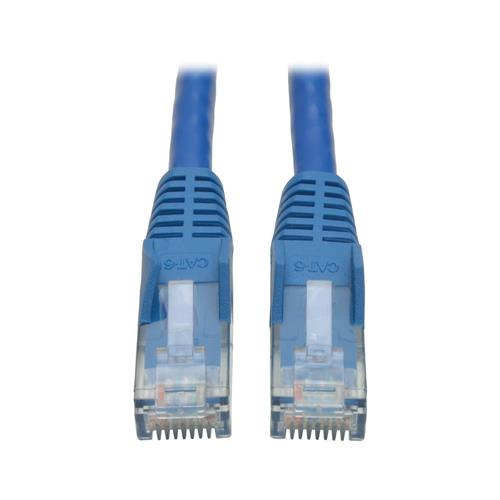 Photos - Cable (video, audio, USB) TrippLite Cat6 Gigabit Snagless Molded (UTP) Ethernet Cable  Blue 4 ft. (1 (RJ45 M/M)