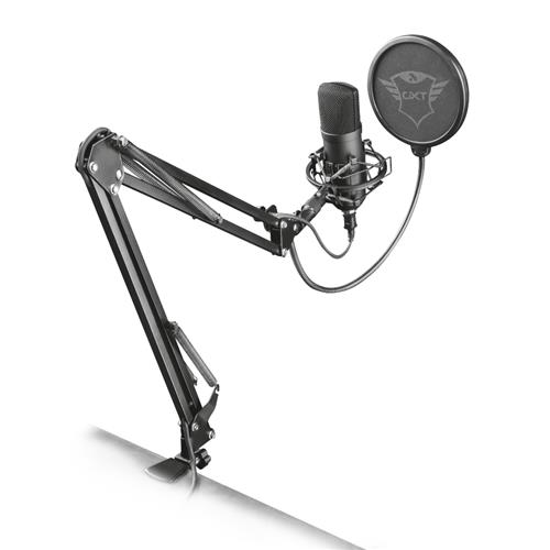 Trust GXT 252+ Emita Plus Black Studio microphone