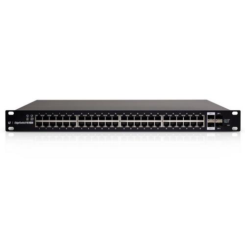 Ubiquiti ES-48-500W network switch Managed L2/L3 Gigabit Ethernet (10/100/1000) Power over Ethernet (PoE) 1U Black