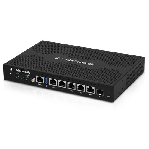 Ubiquiti EdgeRouter 6P Ethernet WAN Gigabit Ethernet Black